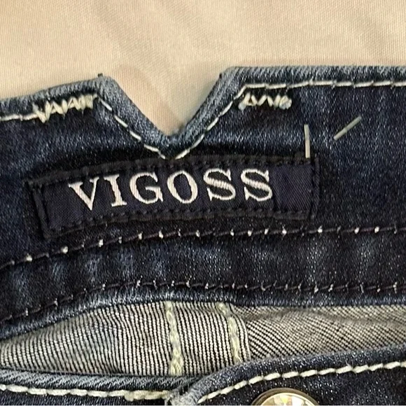 VIGOSS Skinny Bling Jeans Pants - Picture 2 of 16